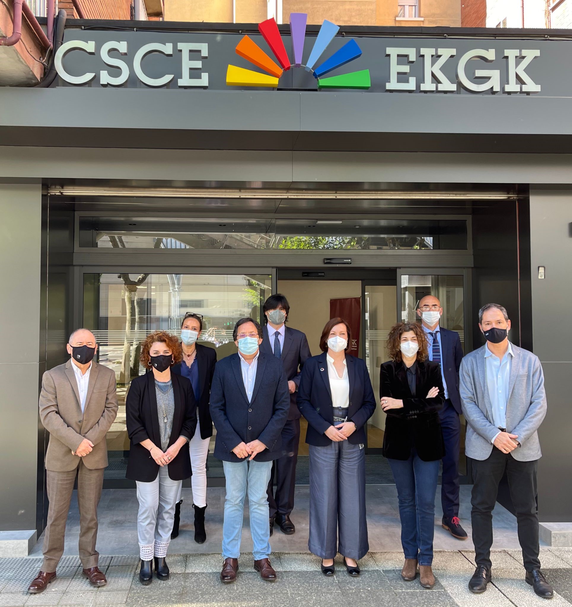 Maravillas Espín Sáez visita el Consejo Superior de Cooperativas de Euskadi